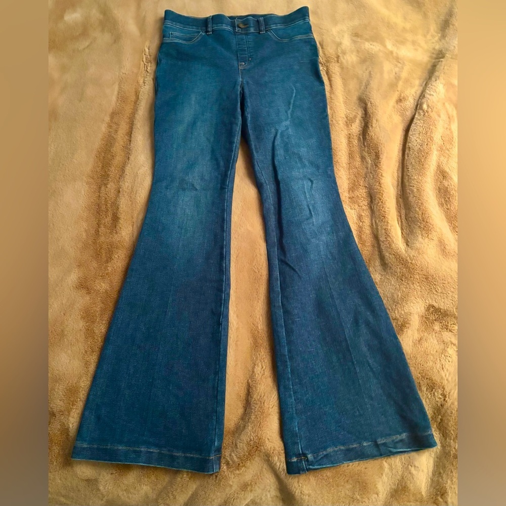NWOT SPANX High Rise Flare Trouser Jeans